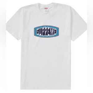 SUPREME Pound Logo Tee White XL Brand New DS sold out Rare!! UNC Colorway